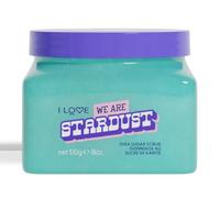 I LOVE We Are Stardust Shea Sugar Scrub Exfoliating Moisturising Body Scrub with Shea Butter, Sugar Crystals & Natural Glow Boosting Ingredients for Soft Smooth Skin 510g