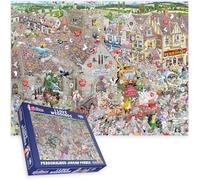 I Love Weddings 1000 Piece Jigsaw Puzzle by Mike Jupp - Hilarious Funny Cartoon Wedding Day Scene Idea with Personal Message Option