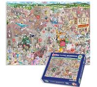 I Love Weddings 1000 Piece Jigsaw Puzzle by Mike Jupp - Hilarious Wedding Day Chaos with Hidden Details Humorous Jigsaw for Adults & Gift Ideas