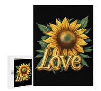 I Love Weed Funny Wooden Picture Vertical Version Puzzle Wood Jigsaw Creative Gift for Adults And Family Game