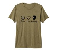 I Love Welding Premium T-Shirt