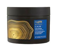 I Love Wellness Calm Body Butter - Rich Moisturiser with Petitgrain & Ylang Ylang Essential Oils - Avocado & Coconut Oil for Nourished, Silky Skin - Vegan & Cruelty-Free Skincare - 300ml