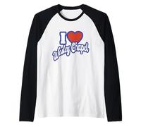 I Love Wesley Chapel Florida Raglan Baseball Tee