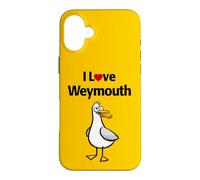 I Love Weymouth Case for iPhone 16 Plus