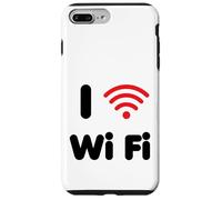 I love Wifi Icon Internet Access Saying Computer Case for iPhone 7 Plus/8 Plus
