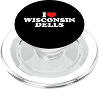 I Love Wisconsin Dells PopSockets PopGrip for MagSafe