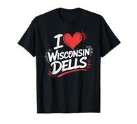 I Love WISCONSIN DELLS T-Shirt I Heart WISCONSIN DELLS T-Shirt