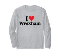 I Love Wrexham, Cymru, Wales Long Sleeve T-Shirt