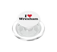 I love Wrexham, cymru, wales PopSockets PopGrip for MagSafe