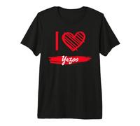I Love Yazoo T-Shirt County I Heart Yazoo Premium T-Shirt