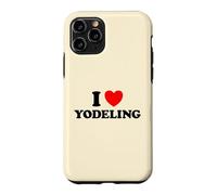 I Love Yodeling Funny Yodel Song Alps Swiss Cow Sing Music Case for iPhone 11 Pro