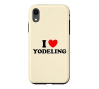 I Love Yodeling Funny Yodel Song Alps Swiss Cow Sing Music Case for iPhone XR