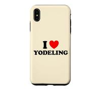 I Love Yodeling Funny Yodel Song Alps Swiss Cow Sing Music Case for iPhone XS Max