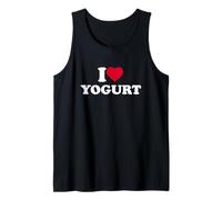 I Love Yogurt I Heart Yogurt Lover Food Frozen Greek Tank Top