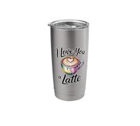 I Love You A Latte Stainless Steel Insulated Tumbler