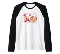 I Love You Beary Much Cute Bear Romance Raglan Baseball Tee