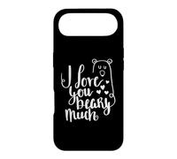 I Love You Beary Much Cute Valentine's Day Bear Case for iPhone Air