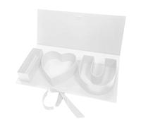 I Love You Box,Valentines Boxes Large Thicker Letter Shaped Fillable Flowers Present Romantic Love Fillable Valentines Day Boxes For Wedding Wedding Anniversary (D)
