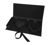 I Love You Box,Valentines Boxes Large Thicker Letter Shaped Fillable Flowers Present Romantic Love Fillable Valentines Day Boxes For Wedding Wedding Anniversary (B)