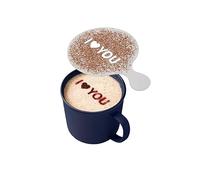 I Love You Coffee Stencil - 3D Printed, Food-Safe - Easy to Use for Coffee