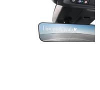 I Love You Drive Safe stickers, car mirror stickers, Waterproof sticker for the windscreen, Cute waterproof lettering emblem for truck bumpers windscreens vehicles exterior