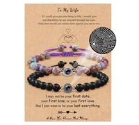 I Love You Gift To My Man Boyfriend Girlfriend Soulmate My Love Husband Wife Fiance Anniversary Birthday Christmas Gifts for Her Him, 7", Stainless Steel, no gemstone