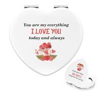 I Love You Gifts for Her Valentines Gifts for Her Couples Gift Valentine Gift Romantic Love Girlfriend Birthday Presents Valentines Presents Travel Mirror Holiday Essentials Compact Mirror