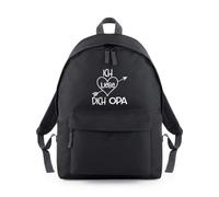 I Love You Grandpa In German Backpack Rucksack 18L Bag - 42 x 31 x 21cm