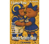 I Love You: Inmate Activity Book - Football, Love You & Miss You Themes | 70+ Engaging Activities | Jail & Prison Facility Friendly | Includes Special Message | Perfect for Gifts & Holidays (6x9)