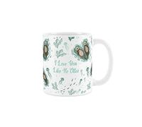 I Love You Like No Otter Anniversary Love Mug - White Coffee/Tea Present Romantic Gift