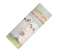 I Love You Like No Otter printed yoga mat non slip Thick 1 mm for women non slip, with Yoga bag cover tapete para ejercicio 71x26 inches