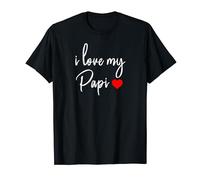 i Love You My Papi Best Dad Father's Day Latino Dad Daddy T-Shirt
