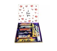 I LOVE YOU Present pick n mix The sweet selection Chocolate Box Hamper Present gift for fathers Day, Easter, Birthday