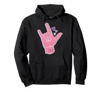 I Love You Sign Language Heart ASL Interpreter Pullover Hoodie