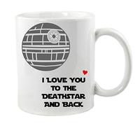 I Love You to The Death Star and Back Mug