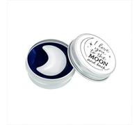 I Love You to the Moon and Back Mini Crescent - Hand-Polished White Crystal Stone Half Moon in Tin Keepsake Gift for Her or Him - Valentine’s, Anniversary, Birthday