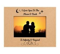 I Love You To The Moon & Back To Infinity & Beyond Landscape Photo Frame