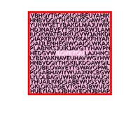 I Love You Word Search Men's T-Shirt - White - M - White