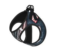 I Love You Words With Hearts Print Dog Harness,Pet Leash Vest,Adjustable And Reflective Vest,For Small To Medium Dogs