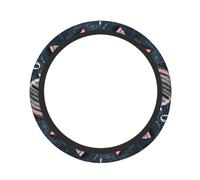 I Love You Words With Hearts Print Functionality Car Steering Wheel Protector Non-Slip Practical Cars Trucks Accessory