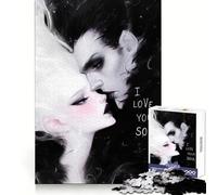 I Love Your Soul Romantic Gothic Art Jigsaw Puzzle 1000 Pieces Recall Boost Smooth Connection Real Challenge Birthday Idea (50x75cm)