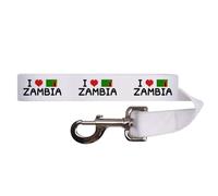 'I Love Zambia' Dog Lead/Leash (DL00009941)