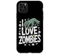 I Love Zombies Creepy Cool Monster Design Case for iPhone 11 Pro Max