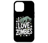 I Love Zombies Creepy Cool Monster Design Case for iPhone 12 Pro Max