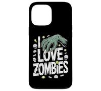 I Love Zombies Creepy Cool Monster Design Case for iPhone 13 Pro Max