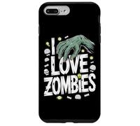 I Love Zombies Creepy Cool Monster Design Case for iPhone 7 Plus/8 Plus