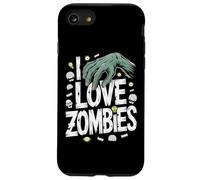 I Love Zombies Creepy Cool Monster Design Case for iPhone SE (2020) / 7 / 8