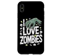 I Love Zombies Creepy Cool Monster Design Case for iPhone XS Max