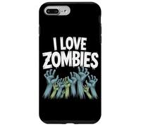 I Love Zombies Creepy Horror Style Case for iPhone 7 Plus/8 Plus