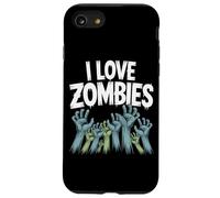 I Love Zombies Creepy Horror Style Case for iPhone SE (2020) / 7/8